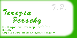 terezia perschy business card